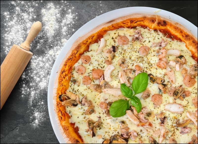 Pizza Frutti de Mare Family