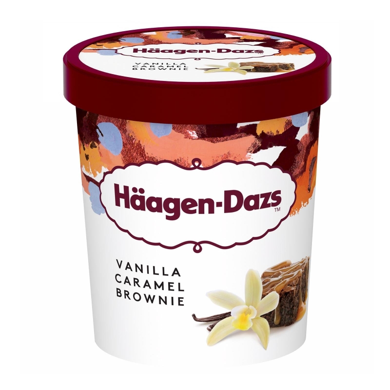 Häagen Dazs Vanilla caramel Brownie