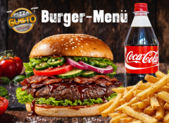 BBQ-Beef-Burger Menü